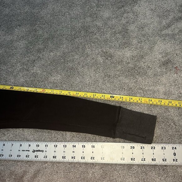 Lululemon Scuba Hoodie Womens Size 8? Black/Gray Yoga Athleisure Casual - Picture 11 of 12